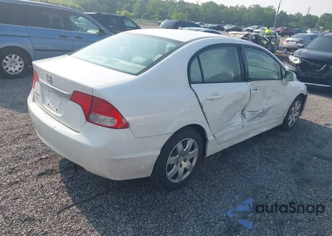 2010 Honda Civic Lx z USA, uszkodzony, nr VIN 2HGFA1F54AH528882